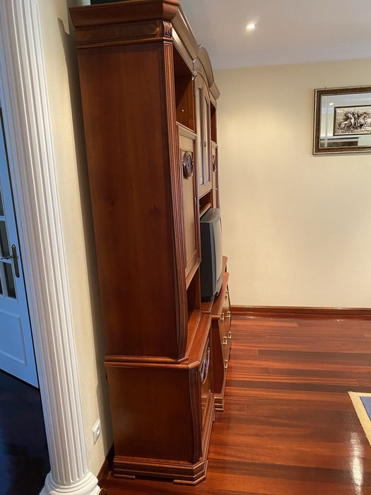 Movel de salao madeira cerejeira