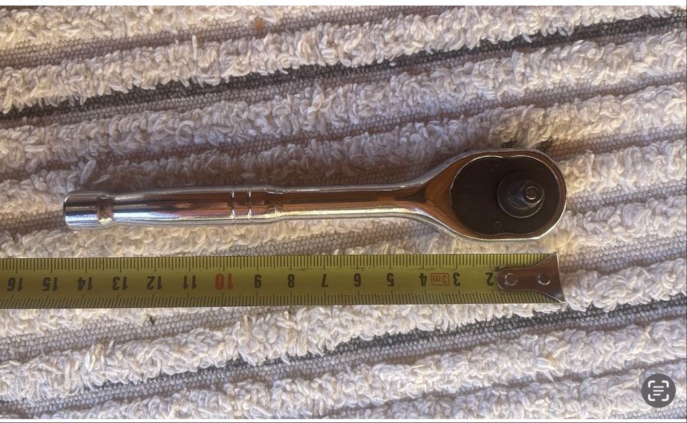 Міцна та зручна трещотка торцевой ключ реверсний 1/4 квадрат приєднува