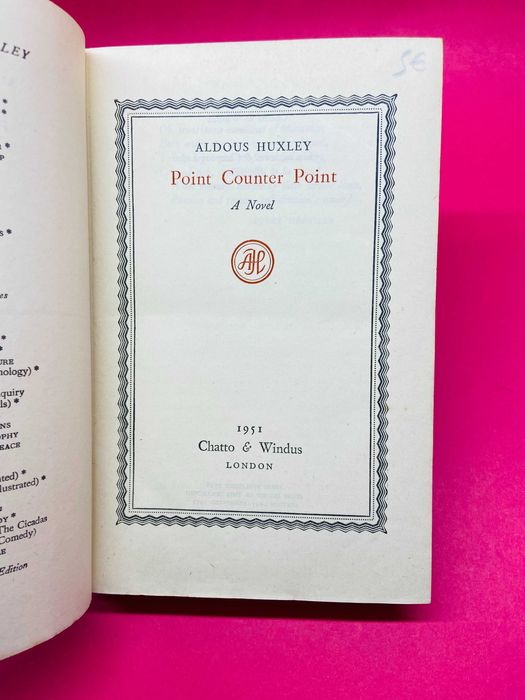 Point Counter Point - Aldous Huxley