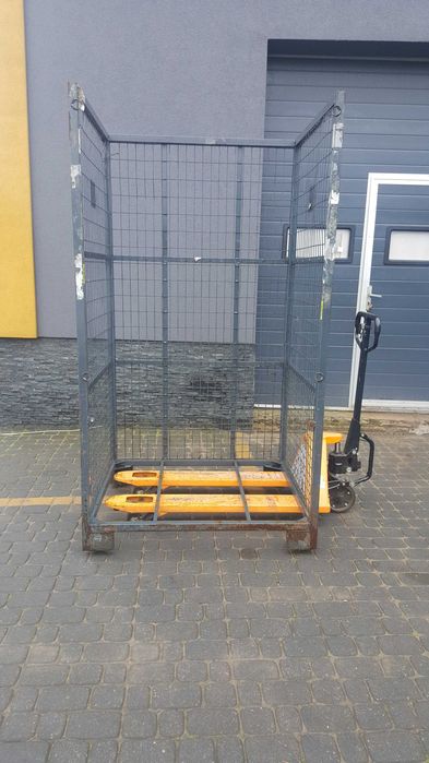 skrzynio-paleta metalowa wys.2,20 szer.1,20 gł1,00