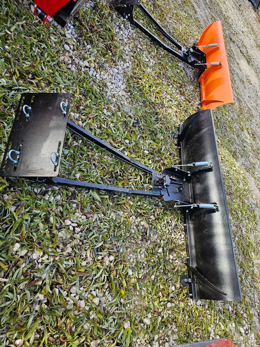 PŁUG śnieżny do quada spych uniwersalny 1.50m szybki montaż+PŁYTA