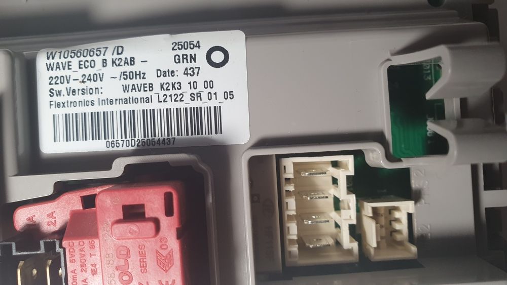 Плата,блок управления  стиральной машины Whirpool