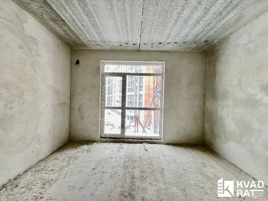 2 кімнатна, двостороннє планування, 3 поверх