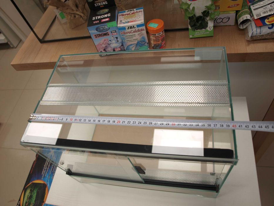 Terrarium szkło 40x25x30
