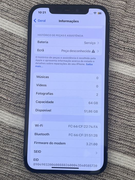 Iphone 12 64GB muito bom!
