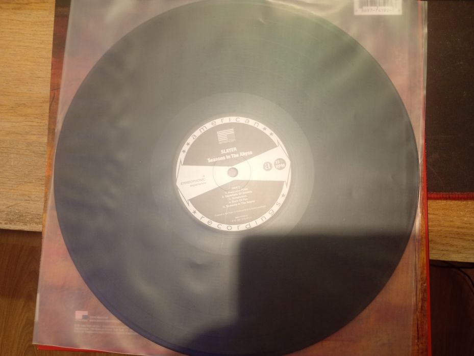 Slayer - Seasons In The Abyss wydanie 180 gram USA 2010