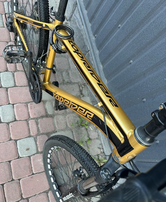 Велосипед toprider xs 140-155 см підлітковий 24 колеса