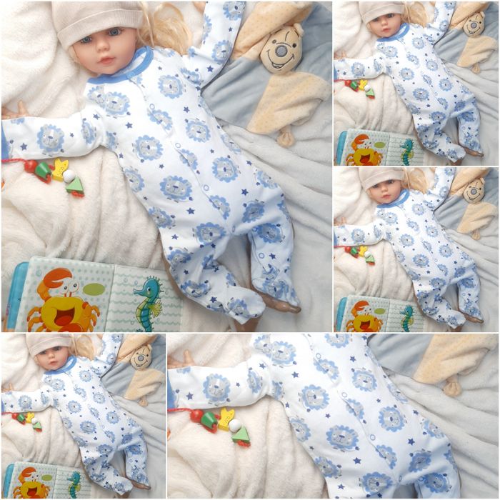 Mega paka roz 68 13 sztuk zestaw komplet chłopca wyprawka bluza spodni