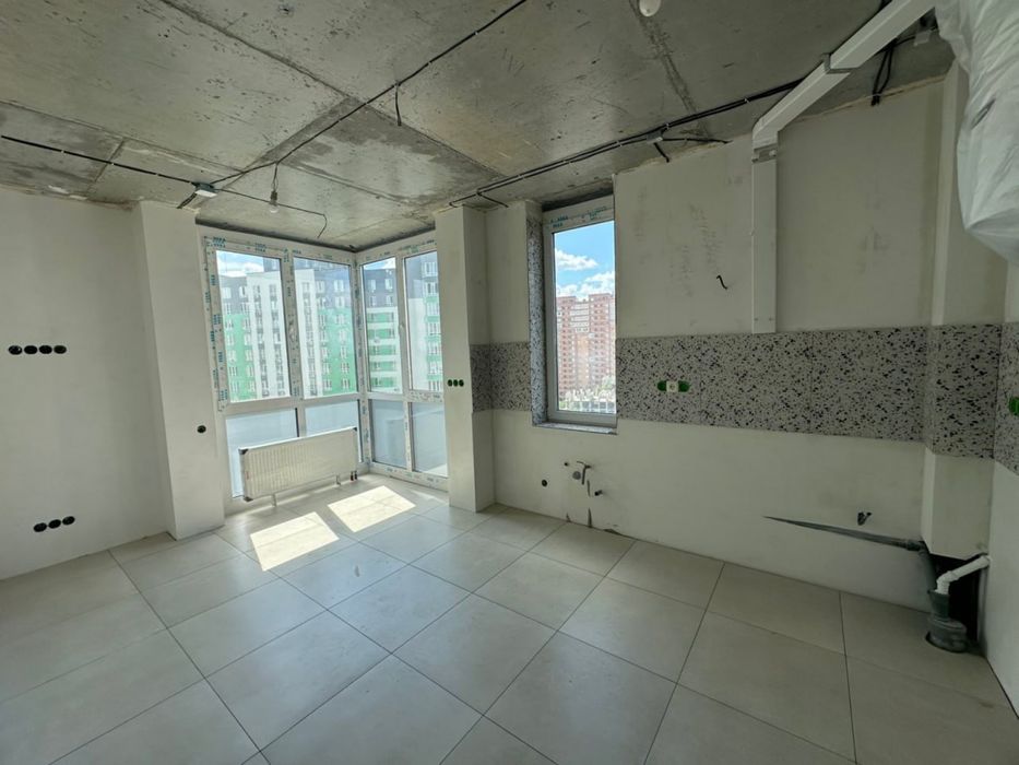 Крута двокімнатна квартира з частковим ремонтом. Ірпінь.