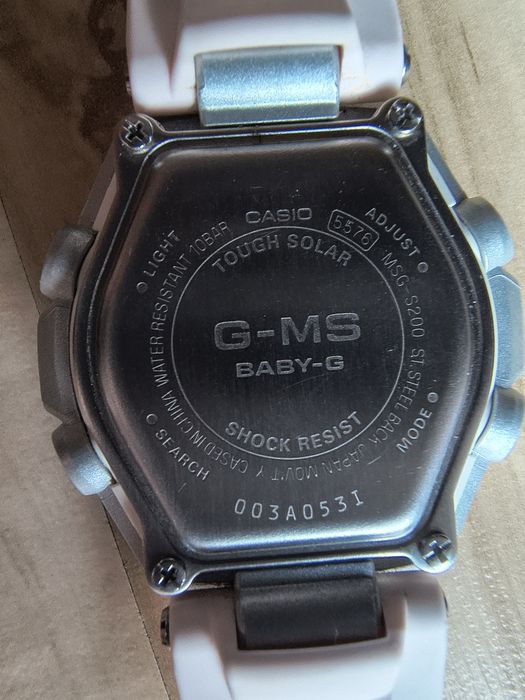 Zegarek Baby-G G-MS Metal Bezel Limited MSG-S200-4AER  Though Solar