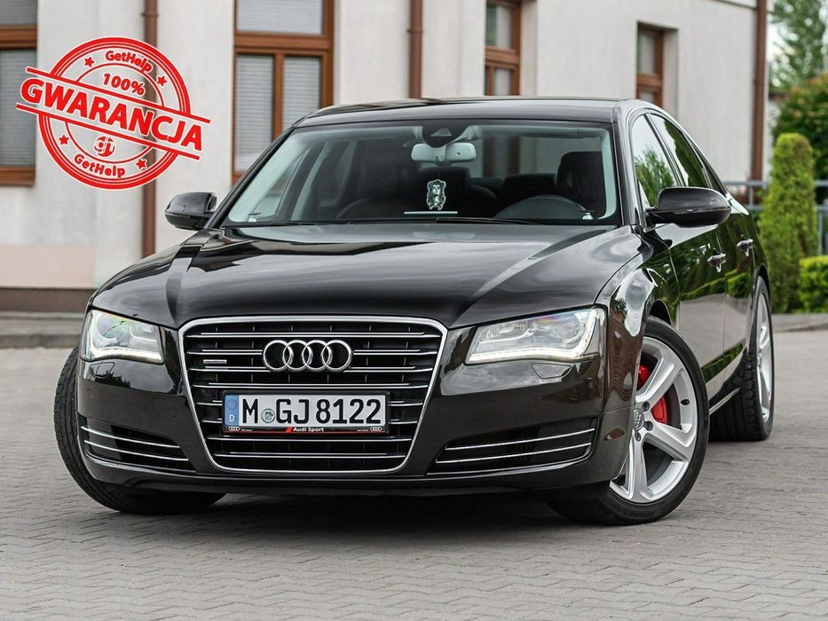 Audi A8 4.2TDI V8 350KM Quattro TipTronic ! Serwisowana ! po Opłatach !