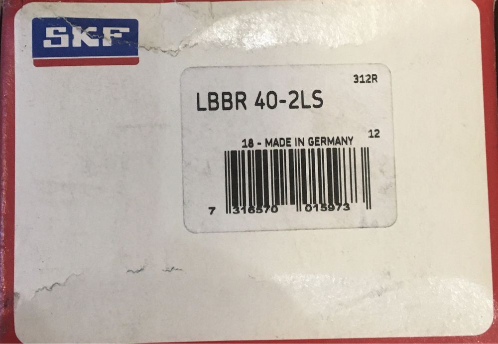 Підшипник LBBR 40-2LS SKF( KH40PP 40*52*60 )