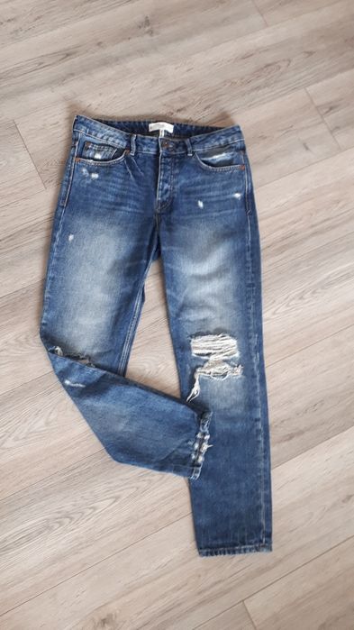 Jeansy z dziurami Mango Rachel 36/38