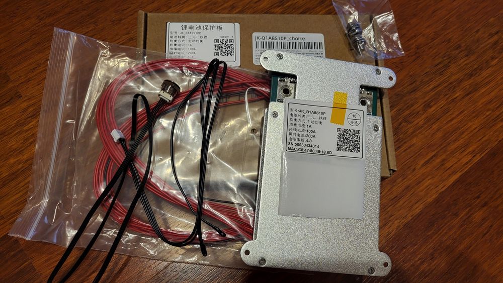 JK BMS 100 А балансир 1А smart бмс jikong