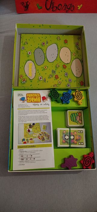 Pędzące żółwie - gra planszowa