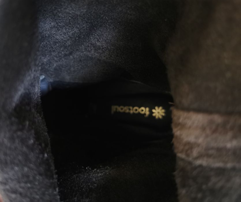 Skórzane kozaki botki Vera Pelle