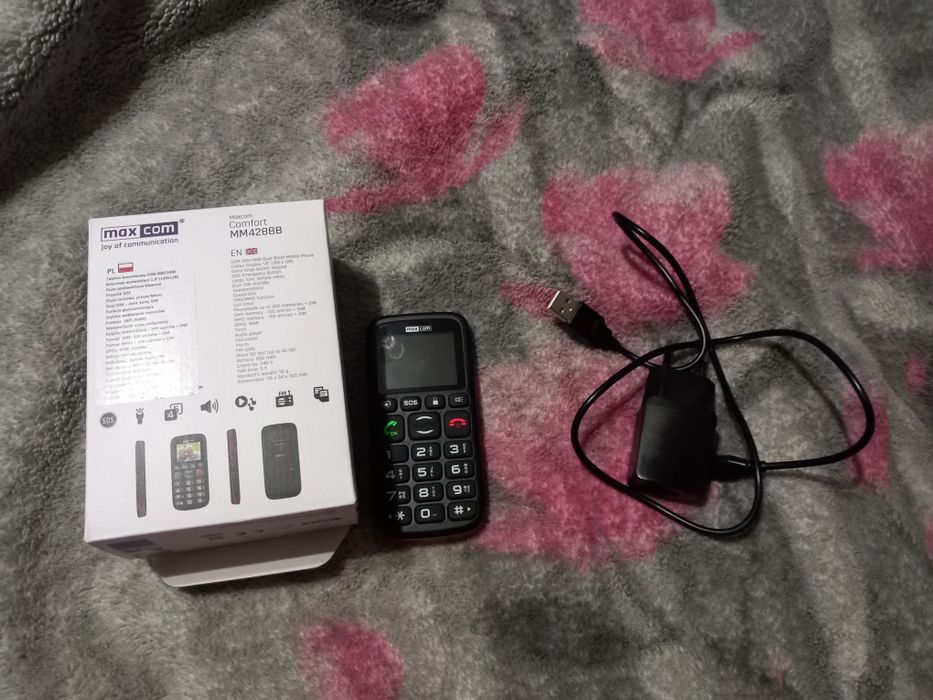 Sprzedam Telefon MAXCOM MM428BB NOWY dla seniora