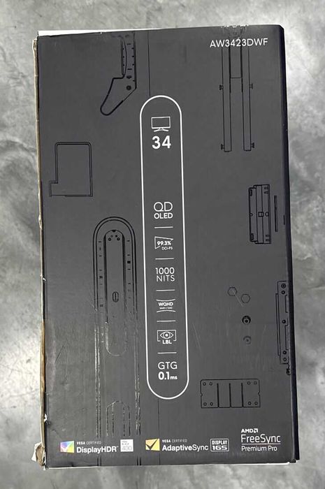 Monitor OLED Alienware AW3423DWF 34“