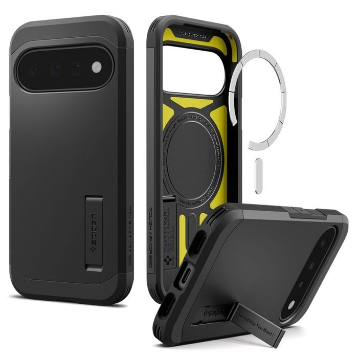 Spigen tough armor Mag MagSafe Google Pixel 11 black