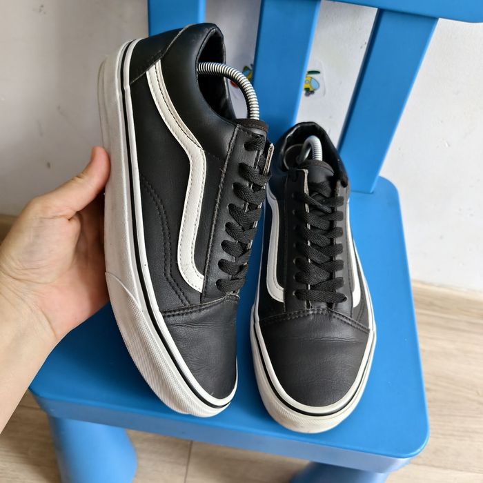 Trampki damskie skórzane Vans