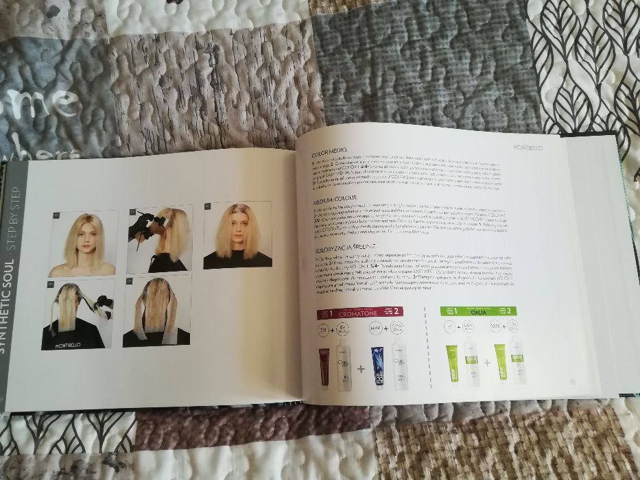 Montibello Katalog z płytą Kolekcja Neocyber kurs fryzjerstwa