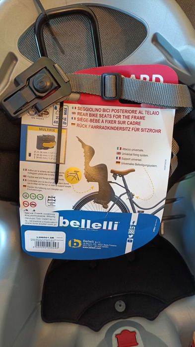 Fotelik rowerowy Bellelli