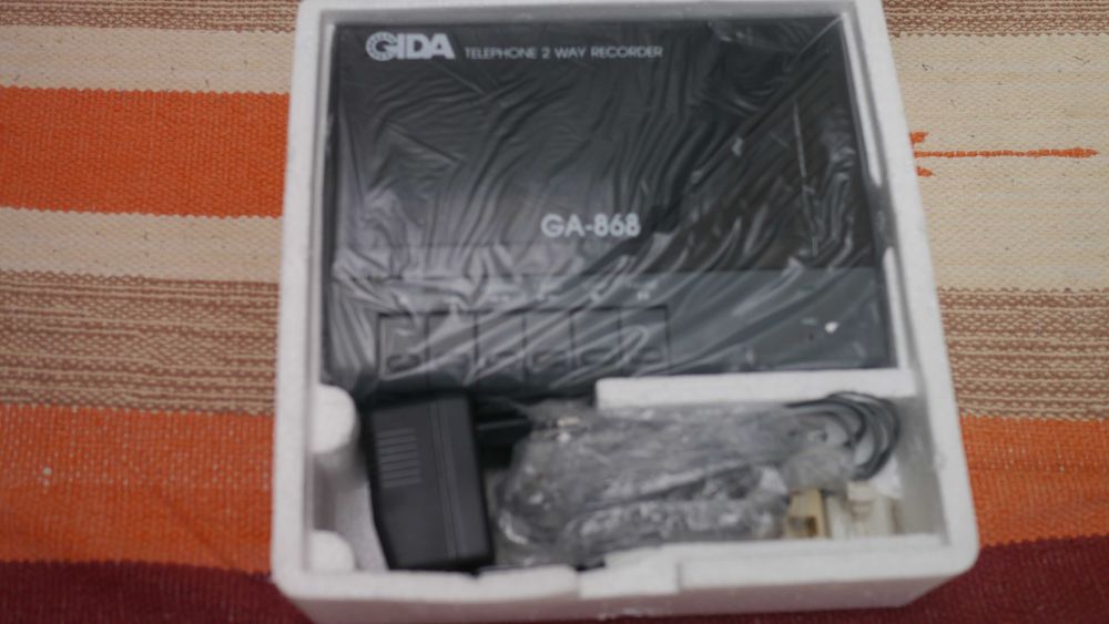 GIDA GA-868 Telephone Two Way Recorder — Novo na Caixa