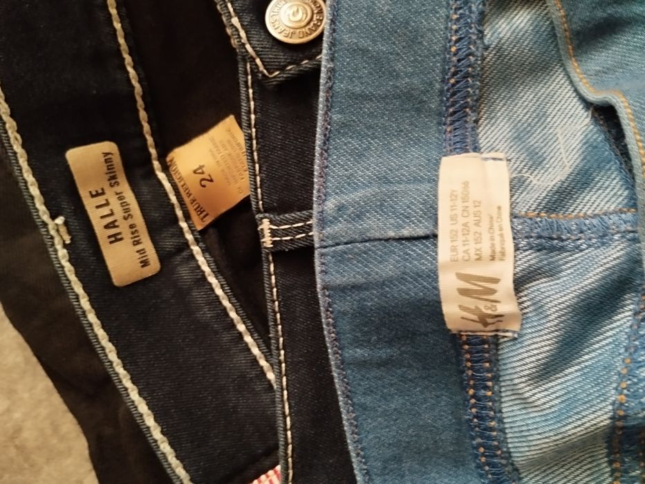 Джинсы, джегинсы  для девочки 11-12 лет, ( набором)