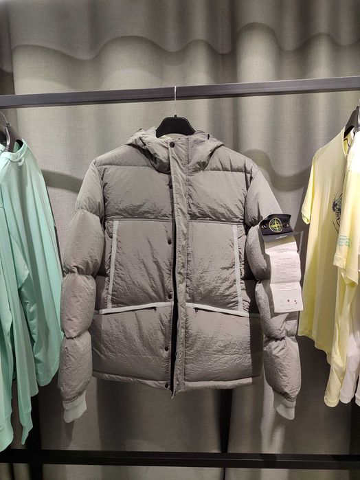 Пуховик STONE ISLAND 44508 Nylon Metal Down-Tc Jacket Grey SI0114-GY