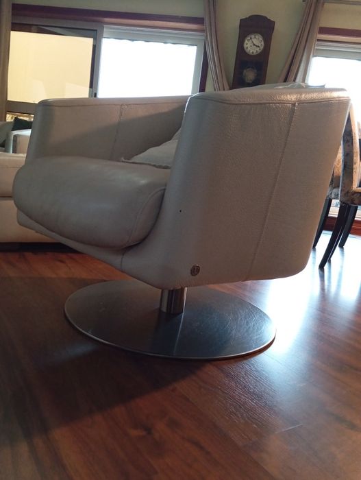 sofá com chaise longue - designe italiano da Divani