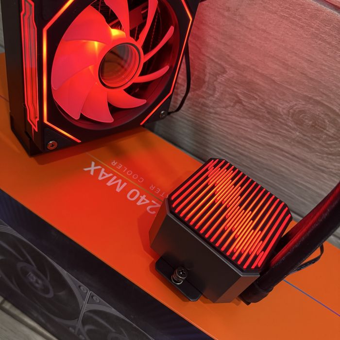 ID Cooling 240mm argb водяне охолодження, кулер, водянка
