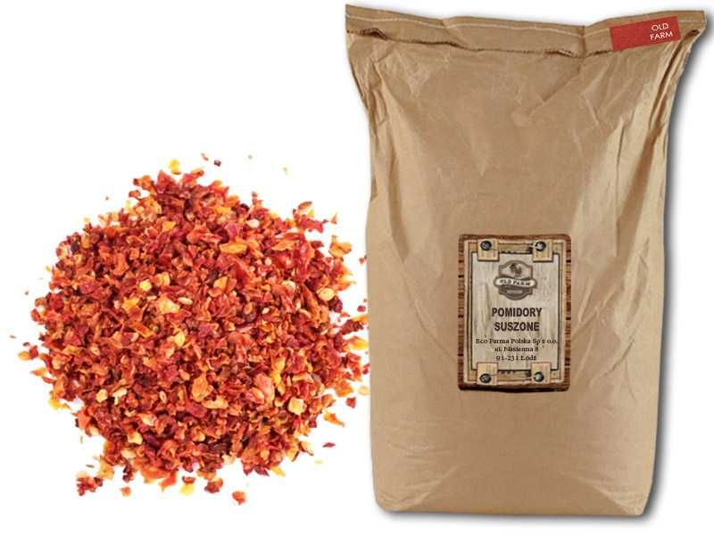 Pomidory suszone grys 10 kg kg Pomidor drobne płatki