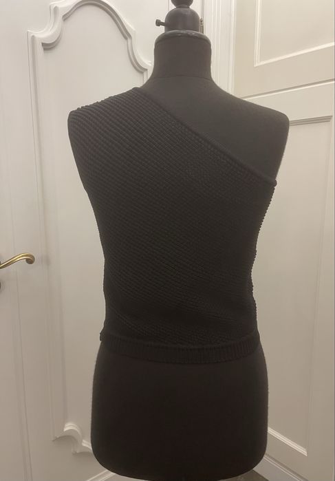 MAX MARA piękna bluzka asymetryczna, na jedno ramię