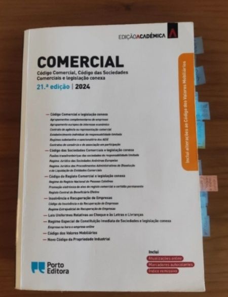 Livro Comercial Porto Editora