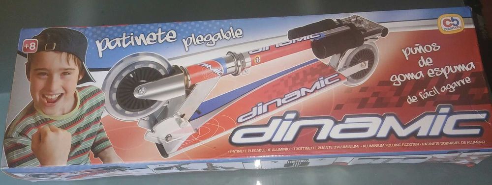 Trotinete / Patinete Dobrável Dynamic – Alumínio – +8 anos