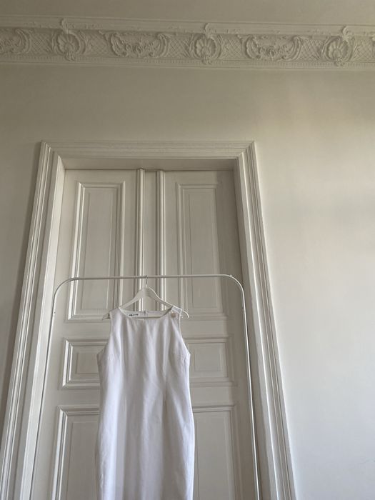 Vintage Linen Dress - suknia z lnu