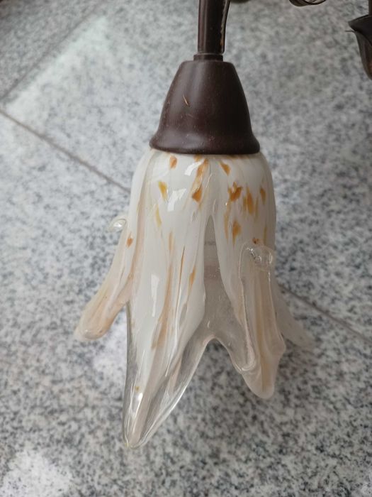lampa wisząca plus lampka stojąca (komplet)