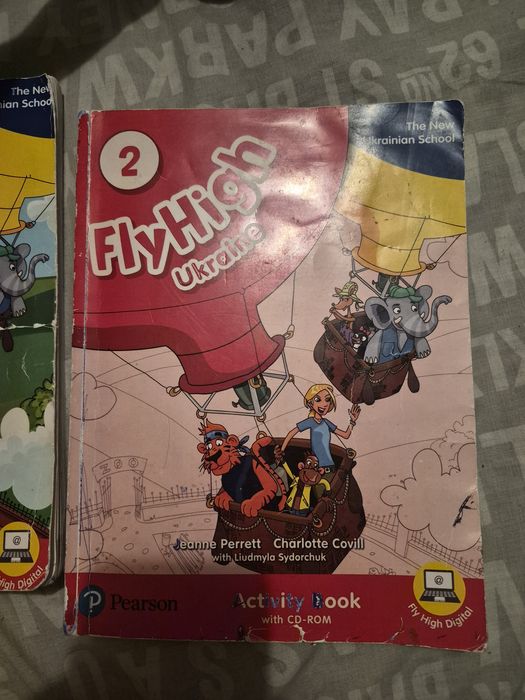 FlyHigh Ukraine Pupil's books 2 class англійська 2 клас флай хай