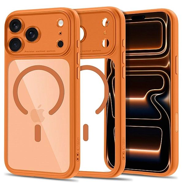 Tech-Protect Magpeak Magsafe Cc Iphone 17 Pro / 18 Pro Cosmic Orange/C