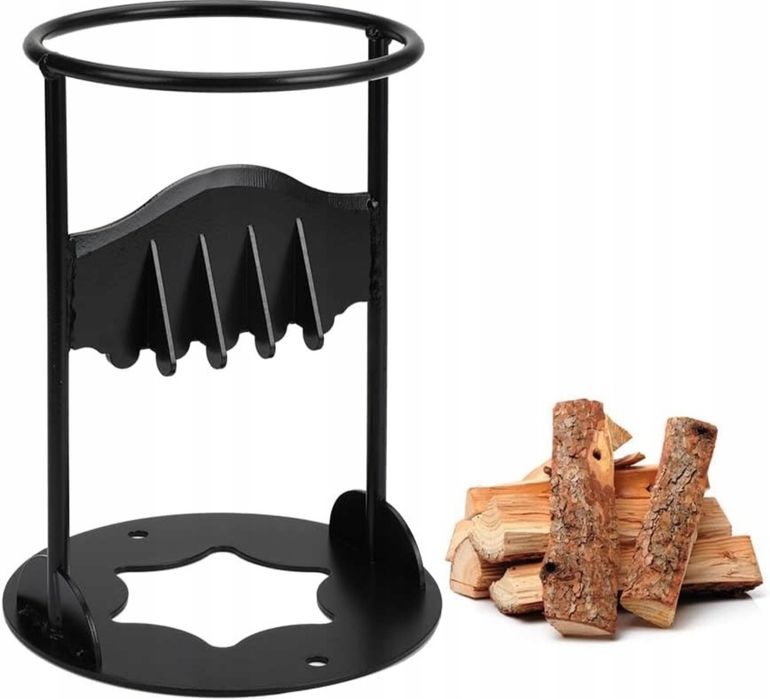 ŁUPARKA - stojak do cięcia opału do Kominka Ogniska 31cm