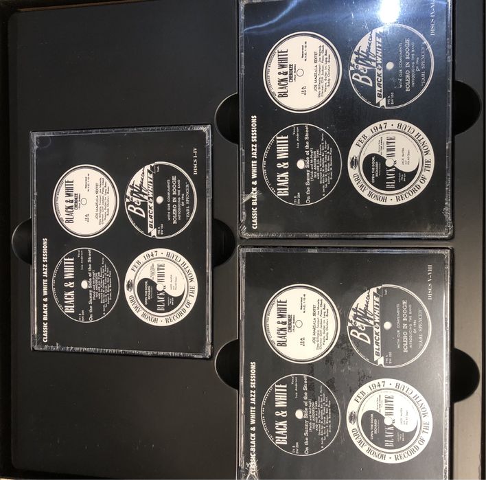 Caixa de CD’s Mosaic - Classic Black & White Jazz Sessions