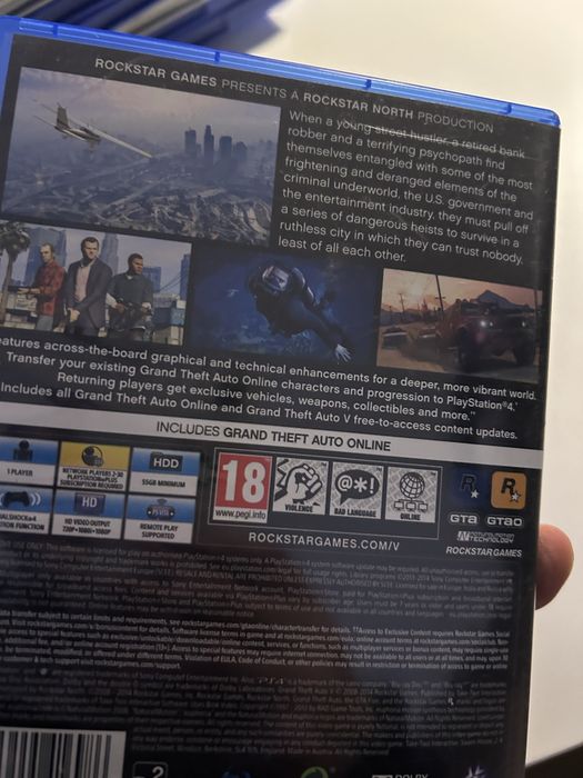 Gta 5 ps4 gra ..