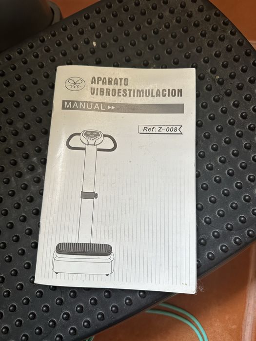 Plataforma vibratória para massagem refirmante