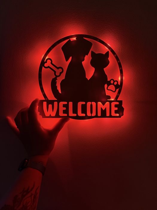 Lampka LED Handnade