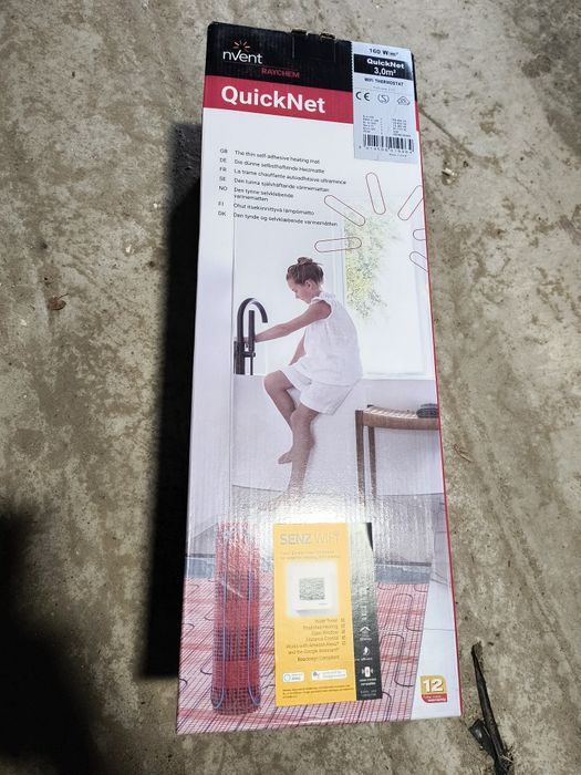 Mata grzewcza Raychem plus sterownik wifi