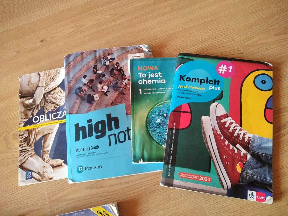 Książki 1 klasa liceum zestaw lub na szt.