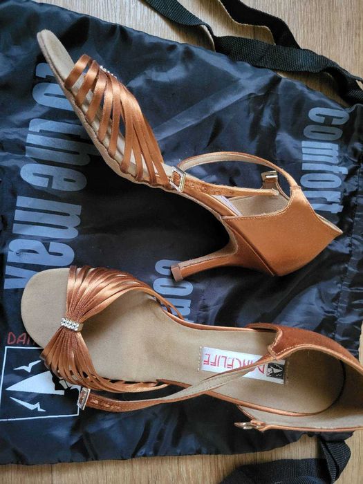 Туфлі для танців, бальних, латина -7см -DanceLife, Нідерланди-нові