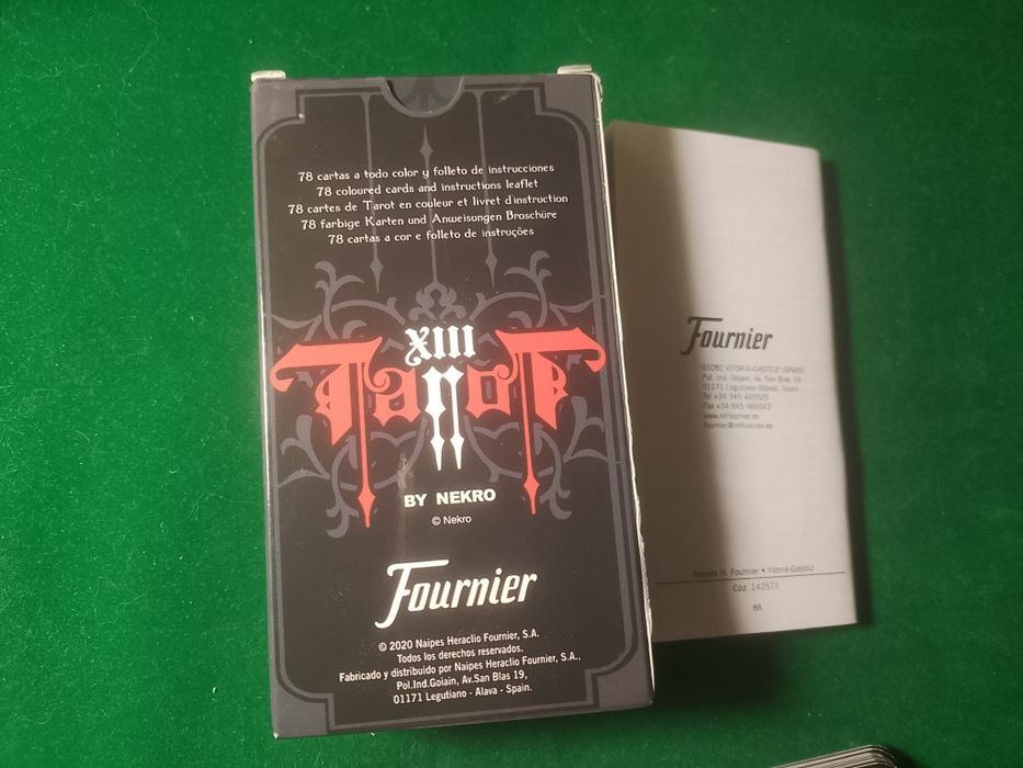 XIII Tarot by Nekro. Некро таро