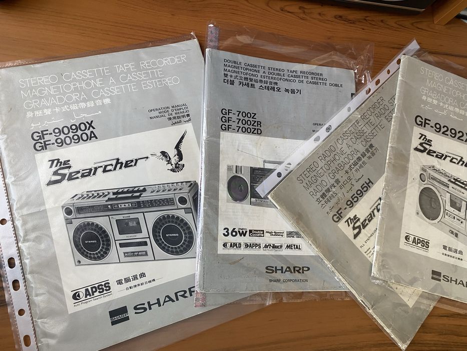 Инструкция Паспорт Руководство по эксплуатации Sharp GF-9292X: 1