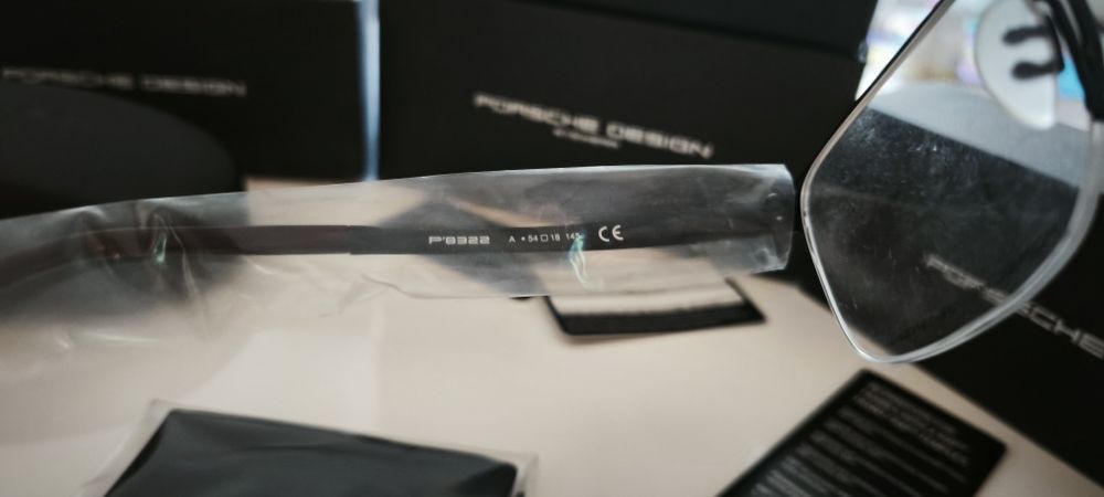 Oprawki Porsche Design P '8322 kolor A, nowe, pełen zestaw.